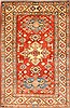 Kazak Orange Hand Knotted 39 X 57  Area Rug 250-28662 Thumb 0