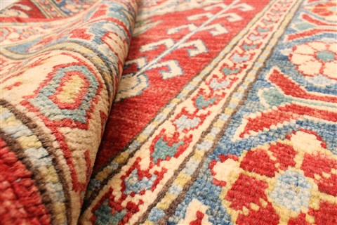 Kazak Red Hand Knotted 37 X 56 Area Rug 250-28664 Image 7