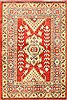 Kazak Red Hand Knotted 37 X 56  Area Rug 250-28664 Thumb 0