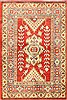 Kazak Red Hand Knotted 37 X 56 Area Rug 250-28664 Thumb 0
