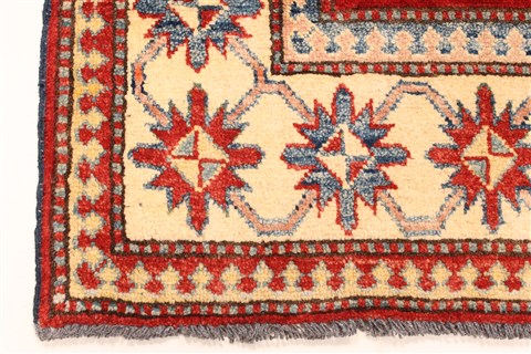 Kazak Red Hand Knotted 40 X 60 Area Rug 250-28665 Image 1