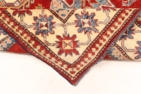 Kazak Red Hand Knotted 40 X 60 Area Rug 250-28665 Image 6
