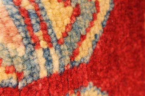 Kazak Red Hand Knotted 40 X 60 Area Rug 250-28665 Image 9
