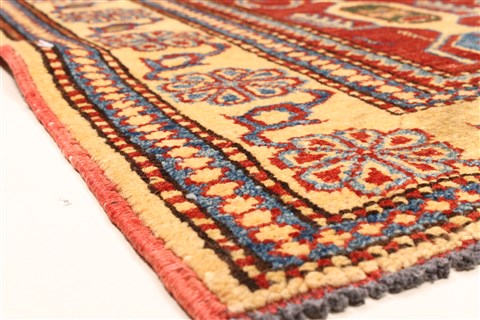 Kazak Red Hand Knotted 37 X 410 Area Rug 250-28667 Image 10