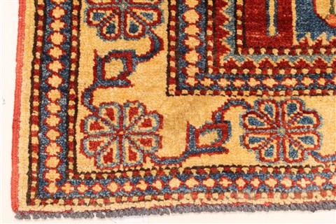 Kazak Red Hand Knotted 37 X 410 Area Rug 250-28667 Image 1