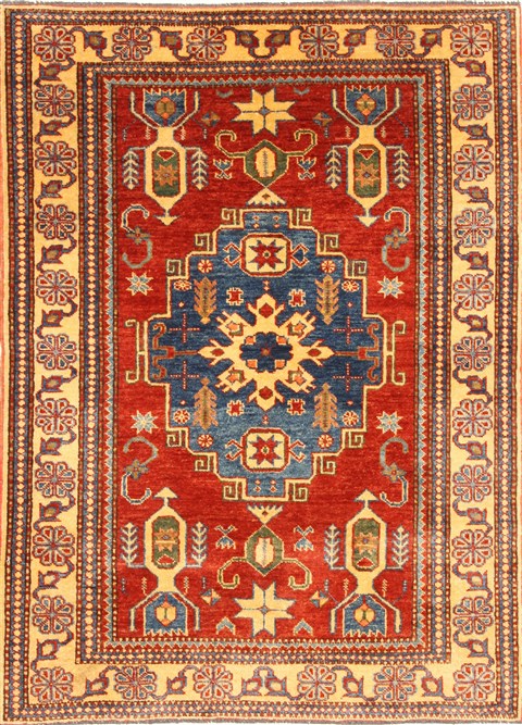Kazak Red Hand Knotted 37 X 410 Area Rug 250-28667 Image 0