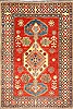 Kazak Red Hand Knotted 40 X 60  Area Rug 250-28668 Thumb 0