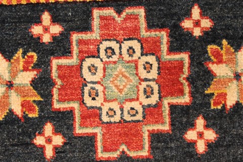 Kazak Blue Hand Knotted 42 X 62 Area Rug 250-28669 Image 11