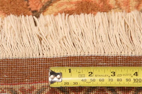 Sarouk Brown Hand Knotted 71 X 106 Area Rug 100-28670 Image 1