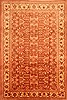 Sarouk Brown Hand Knotted 71 X 106 Area Rug 100-28670 Thumb 0