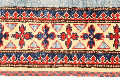Kazak Brown Hand Knotted 310 X 50 Area Rug 250-28671 Image 3