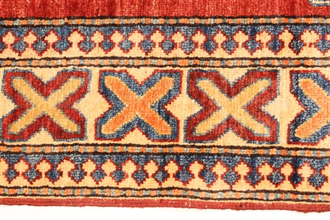 Kazak Blue Hand Knotted 38 X 53 Area Rug 250-28672 Image 2