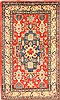 Kazak Red Hand Knotted 35 X 59  Area Rug 250-28676 Thumb 0