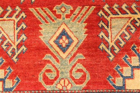 Kazak Blue Hand Knotted 42 X 61 Area Rug 250-28678 Image 10