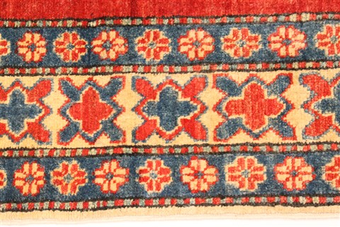 Kazak Blue Hand Knotted 42 X 61 Area Rug 250-28678 Image 3