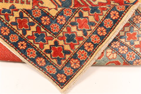Kazak Blue Hand Knotted 42 X 61 Area Rug 250-28678 Image 6