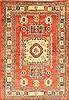 Kazak Orange Hand Knotted 37 X 51  Area Rug 250-28680 Thumb 0