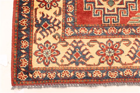 Kazak Red Hand Knotted 42 X 61 Area Rug 250-28681 Image 1