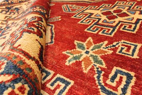 Kazak Red Hand Knotted 42 X 61 Area Rug 250-28681 Image 7