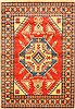 Kazak Orange Hand Knotted 43 X 61  Area Rug 250-28682 Thumb 0