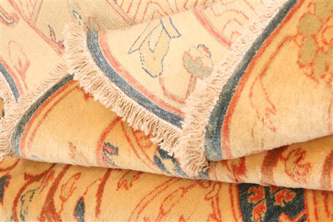 Hereke Brown Hand Knotted 610 X 89 Area Rug 253-28683 Image 3