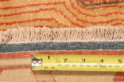 Hereke Brown Hand Knotted 610 X 89 Area Rug 253-28683 Image 5