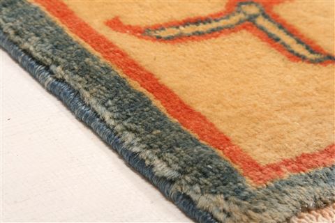 Hereke Brown Hand Knotted 610 X 89 Area Rug 253-28683 Image 6