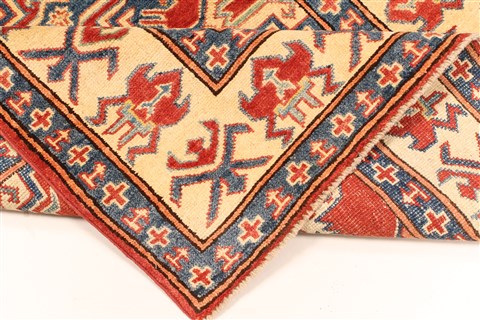 Kazak Red Hand Knotted 37 X 54 Area Rug 250-28685 Image 7