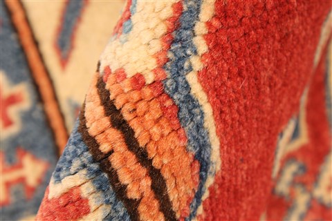 Kazak Red Hand Knotted 37 X 54 Area Rug 250-28685 Image 9