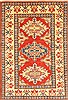 Kazak Red Hand Knotted 37 X 54 Area Rug 250-28685 Thumb 0