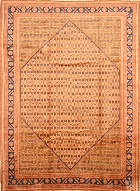 Koliai Yellow Hand Knotted 70 X 97 Area Rug 100-28686 Image 0