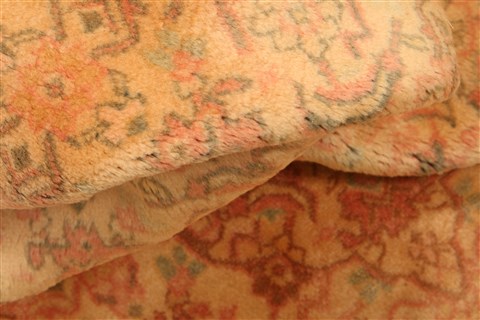 Sarouk Yellow Hand Knotted 70 X 105 Area Rug 100-28689 Image 1
