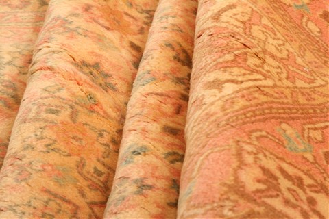 Sarouk Yellow Hand Knotted 70 X 105 Area Rug 100-28689 Image 2