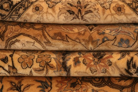 Nain Orange Hand Knotted 69 X 100 Area Rug 100-28691 Image 4