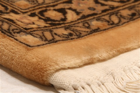 Nain Orange Hand Knotted 69 X 100 Area Rug 100-28691 Image 6