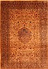 Kerman Beige Hand Knotted 68 X 97 Area Rug 253-28693 Thumb 0