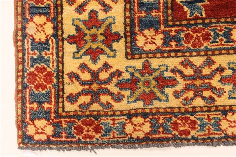 Kazak Red Hand Knotted 42 X 62 Area Rug 250-28695 Image 1