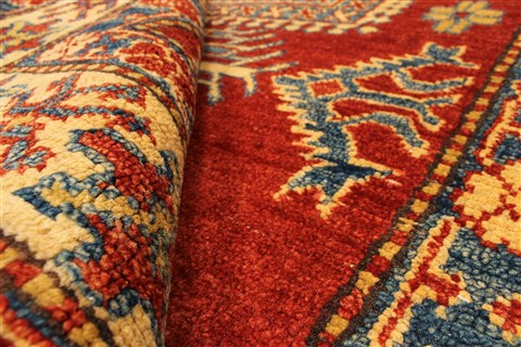Kazak Red Hand Knotted 42 X 62 Area Rug 250-28695 Image 8