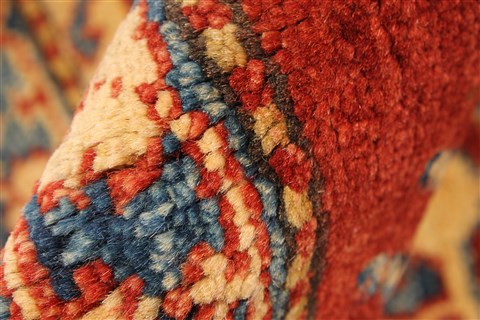 Kazak Red Hand Knotted 42 X 62 Area Rug 250-28695 Image 9