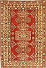Kazak Red Hand Knotted 42 X 62 Area Rug 250-28695 Thumb 0