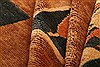 Gabbeh Brown Square Hand Knotted 67 X 79 Area Rug 253-28696 Thumb 2