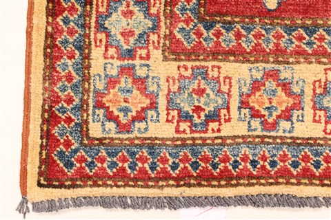 Kazak Red Hand Knotted 37 X 59 Area Rug 250-28697 Image 1