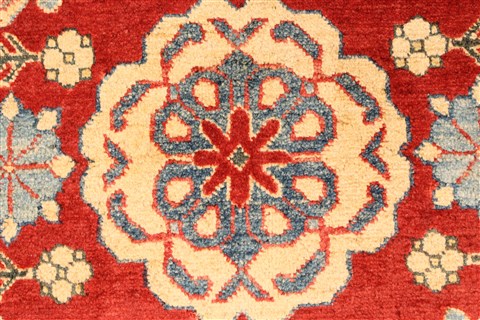 Kazak Red Hand Knotted 38 X 59 Area Rug 250-28698 Image 2