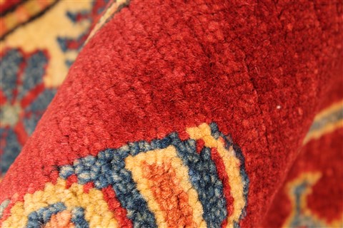 Kazak Red Hand Knotted 39 X 54 Area Rug 250-28699 Image 10