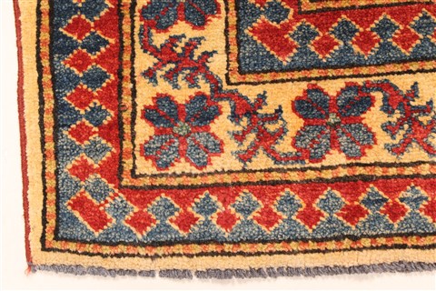 Kazak Red Hand Knotted 39 X 54 Area Rug 250-28699 Image 1