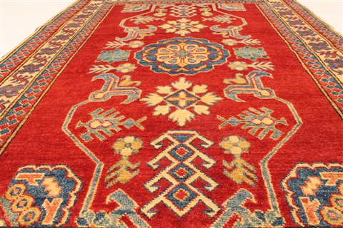 Kazak Red Hand Knotted 39 X 54 Area Rug 250-28699 Image 5