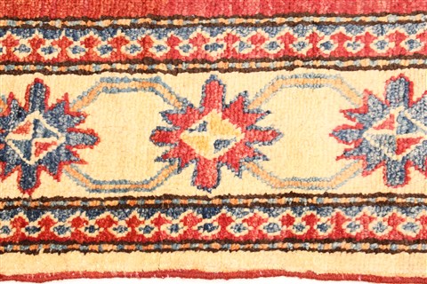 Kazak Red Hand Knotted 40 X 58 Area Rug 250-28700 Image 4