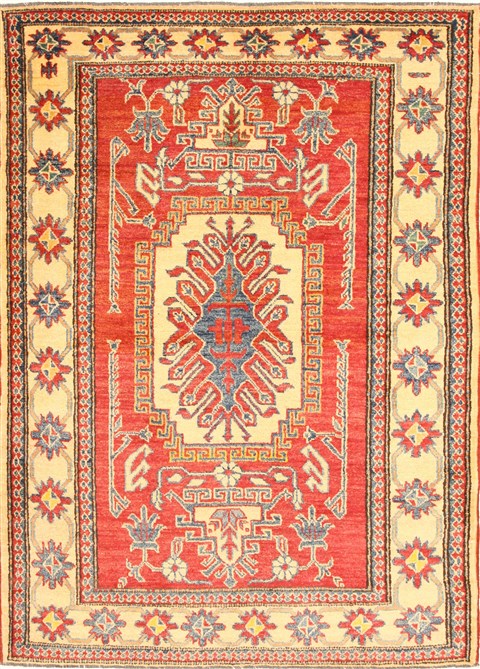 Kazak Red Hand Knotted 40 X 58 Area Rug 250-28700 Image 0