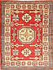 Kazak Red Hand Knotted 41 X 54  Area Rug 250-28701 Thumb 0