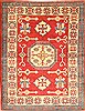 Kazak Red Hand Knotted 41 X 54 Area Rug 250-28701 Thumb 0